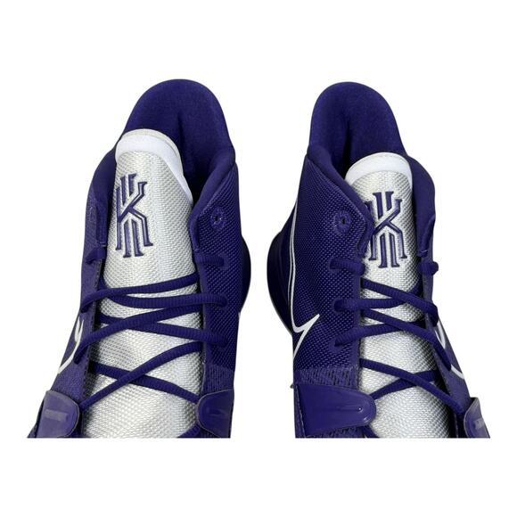 Size 17.5 New NIKE Kyrie 7 TB Promo Men’s Basketball Shoes Court Purple White - Picture 6 of 9